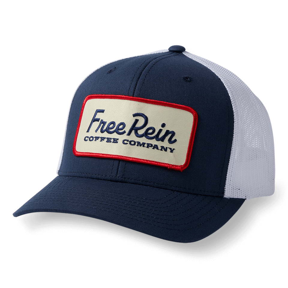 <p><a href="https://go.redirectingat.com?id=74968X1596630&url=https%3A%2F%2Ffreereincoffee.com%2Fcollections%2Fhats%2Fproducts%2Ffree-rein-patch-trucker&sref=https%3A%2F%2F" rel="nofollow noopener" target="_blank" data-ylk="slk:Shop Now;elm:context_link;itc:0;sec:content-canvas" class="link ">Shop Now</a></p><p>Patch Trucker Hat</p><p>freereincoffee.com</p><p>$30.00</p>