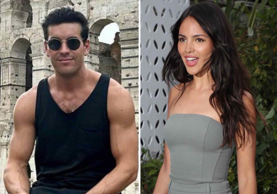 <p>Mario Casas Instagram/ Neil Mockford/GC Images/Getty Images</p> Mario Casas y Eiza González