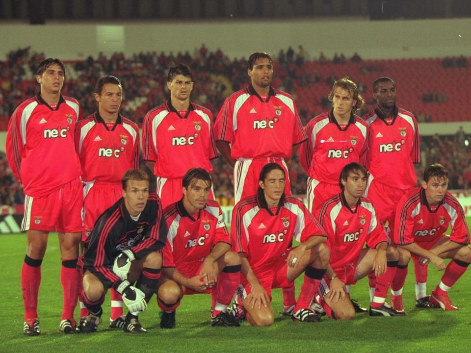 Mourinho took charge of Benfica in September 2000 (Getty)