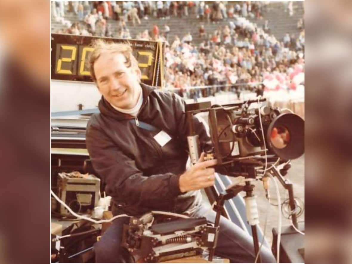 Bob Crone, pictured here during the height of his storied cinematography career, died in West Vancouver last week, his family said. (Submitted by the Crone family - image credit)