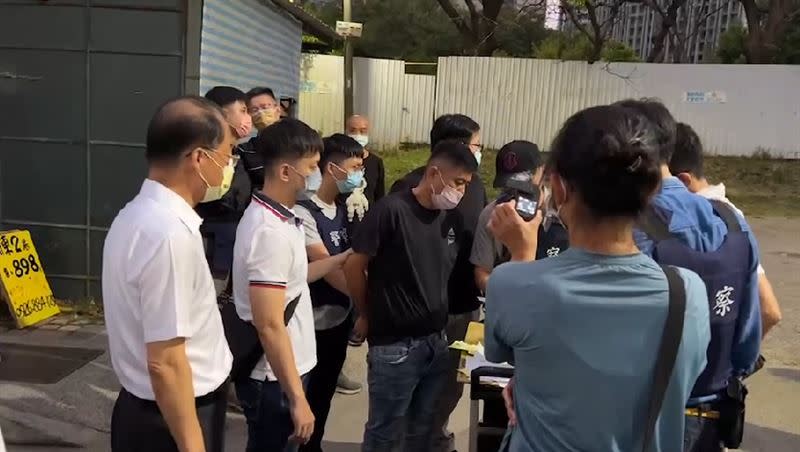 台南殺警案的兇嫌林信吾昨日在新竹落網。（圖／翻攝畫面）
