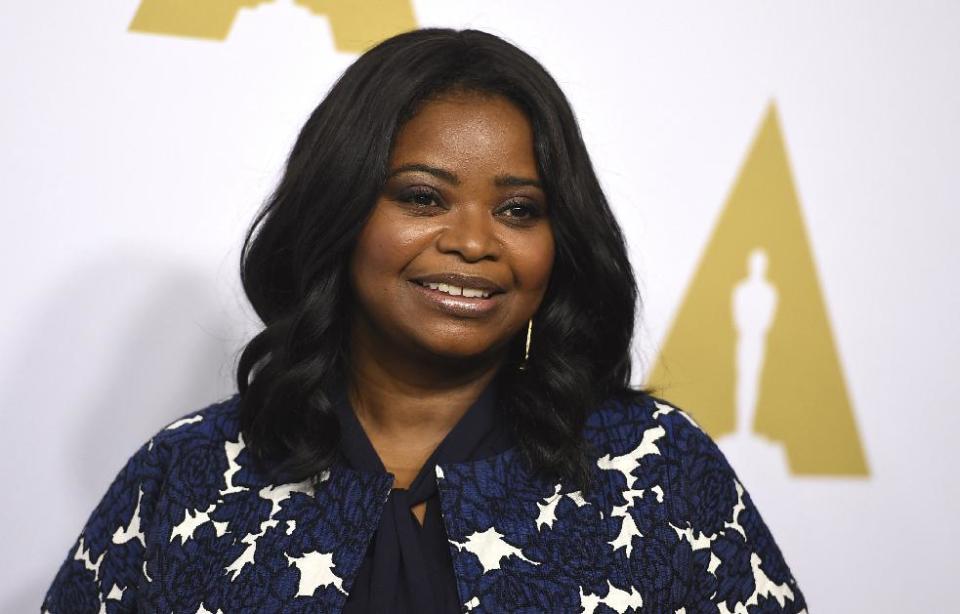 Octavia Spencer arrives at the 89th Academy Awards Nominees Luncheon at The Beverly Hilton Hotel on Monday, Feb. 6, 2017, in Beverly Hills, Calif. (Photo by Jordan Strauss/Invision/AP)