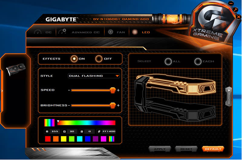 Gigabyte Xtreme Engine utility