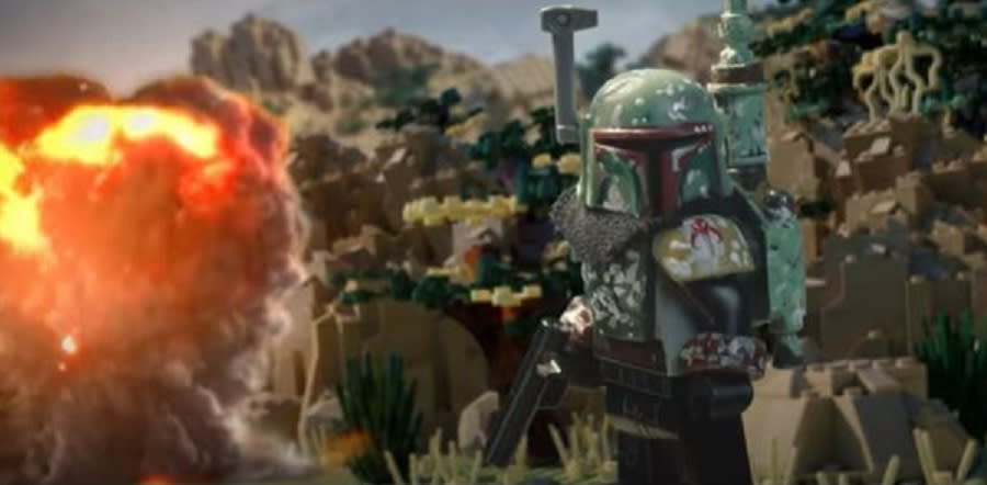 Boba Fett is still badass, even in tiny LEGO form. 