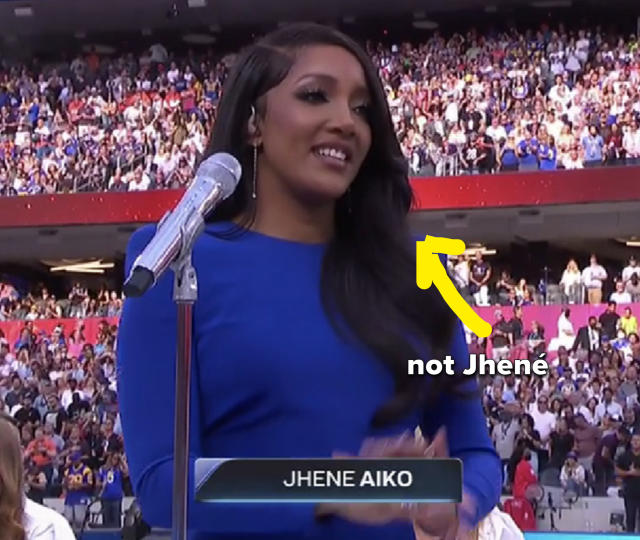 NBC Slammed for Showing Jhene Aiko's Name Underneath Mickey Guyton at Super  Bowl 2022: Photo 4704676, 2022 Super Bowl, Extended, Jhene Aiko, Mickey  Guyton, Super Bowl Photos