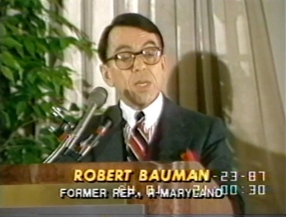 Robert Bauman conservative Republican hypocrites caught gay sex scandals