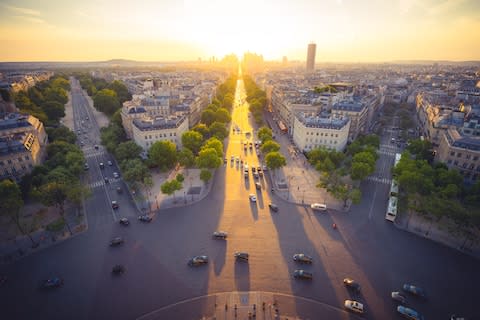 Baron Haussmann dismantled whole medieval districts and replacing them with the elegant cityscape so familiar today - Credit: getty