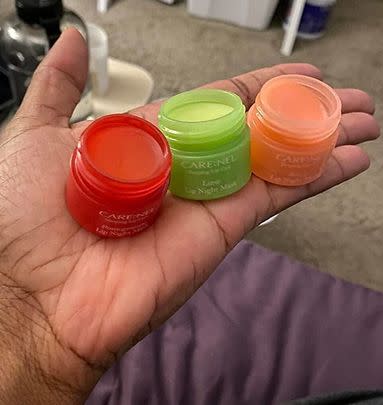 Carenel Lip Sleeping Masks come in a set of three minis for under $10