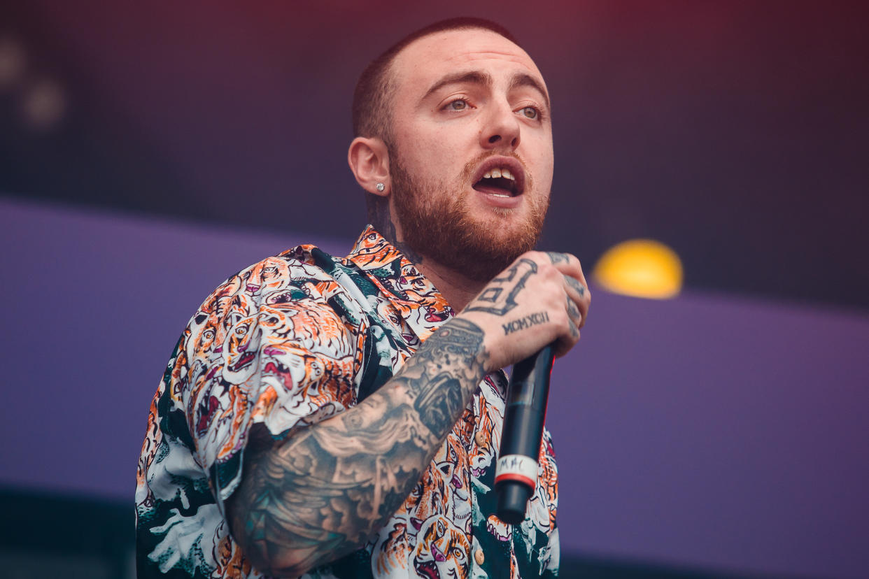 Mac Miller performing earlier this year in Brazil. (Photo: Mauricio Santana/Getty Images)