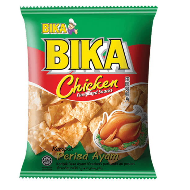 Bika Chicken Cracker 60g - PMXD. (Photo: Shopee SG)