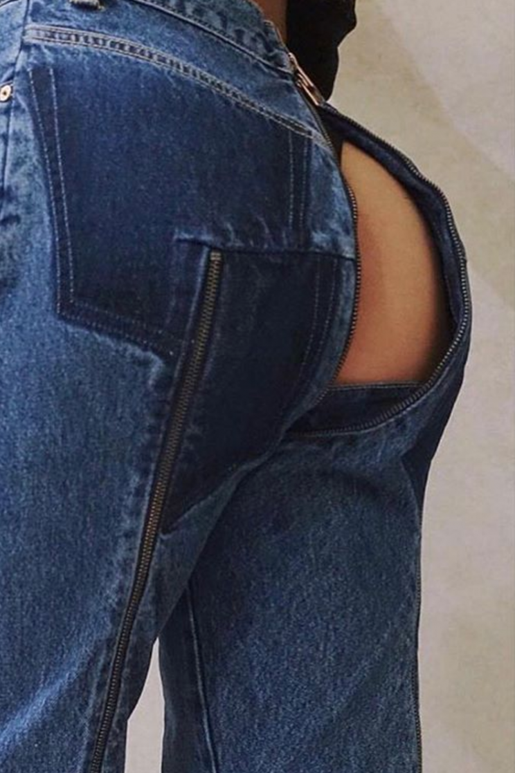 Le jean fesses à l’air de Vetements