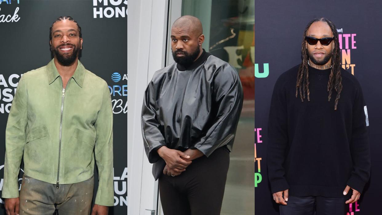 Deray Davis, Kanye West, and Ty Dolla Sign