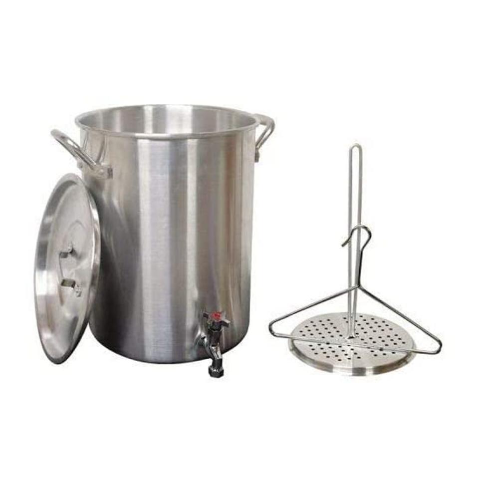 Turkey Pot with Lid, Rack and Hook