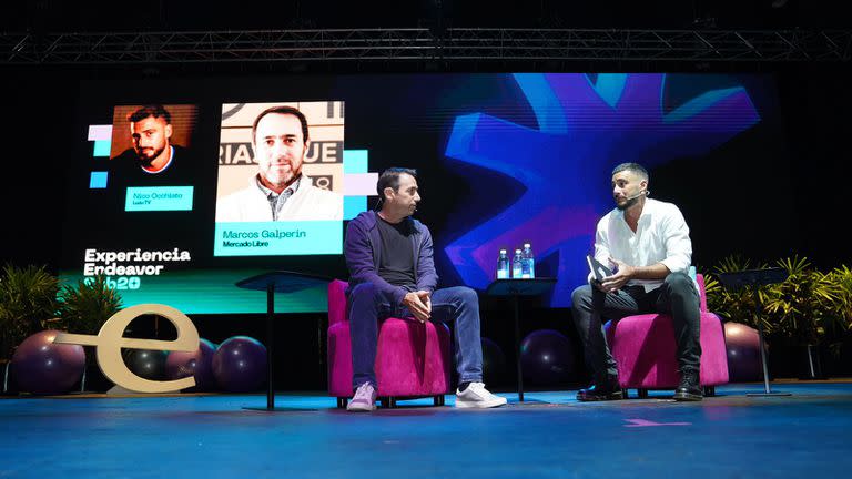 Marcos Galperín dialogó con Nicolás Occhiato