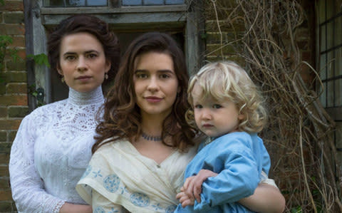 Hayley Atwell and Philippa Coulthard in the BBC adaptation of the BBC's adaptation of E M Forster’s drama Howards End