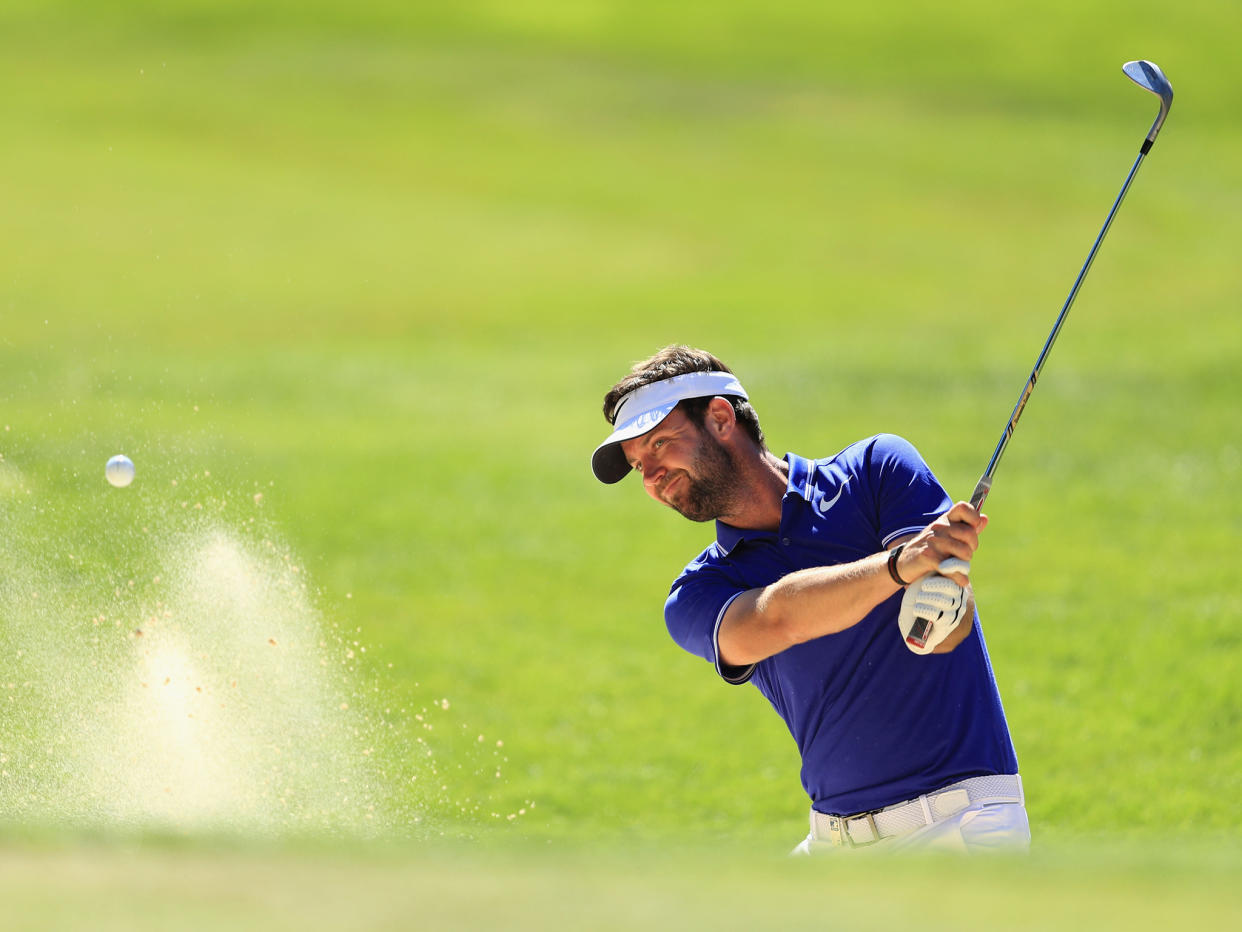 Scott Jamieson sits level top of a crowded leaderboard after his recovery: Getty