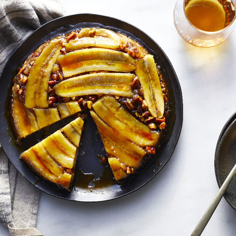 Bananas Foster Upside-Down Cake