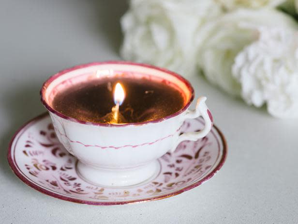 Teacup Candle