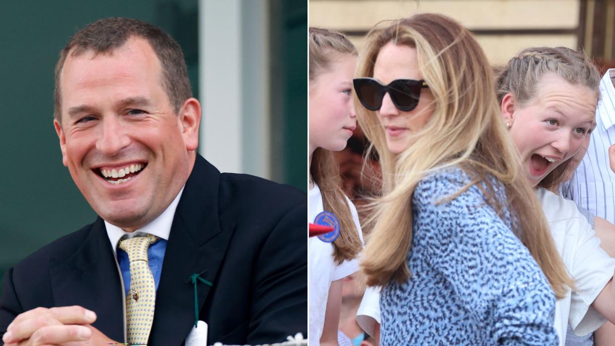 Peter Phillips and Harriet Sterling at the Badminton Trials