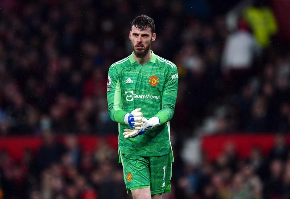 David De Gea wants Manchester United to end a season to forget with a win (Martin Rickett/PA). (PA Wire)