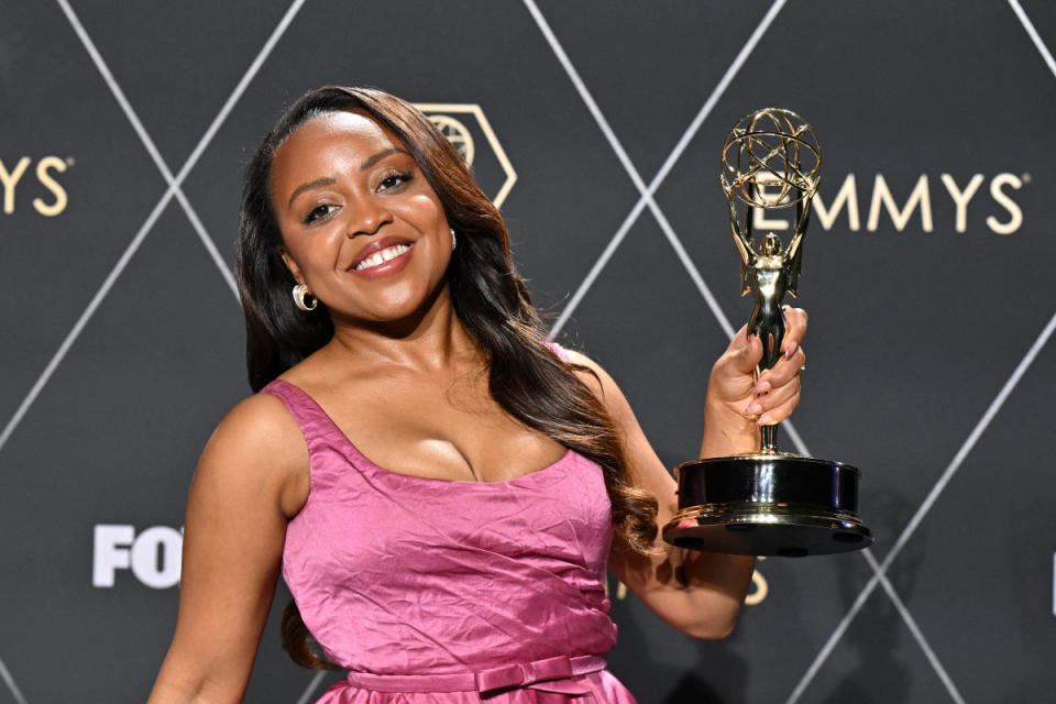 Outstanding Lead Actress in a Comedy Series Quinta Brunson, Abbott Elementary<p>ROBYN BECK/AFP via Getty Images</p>