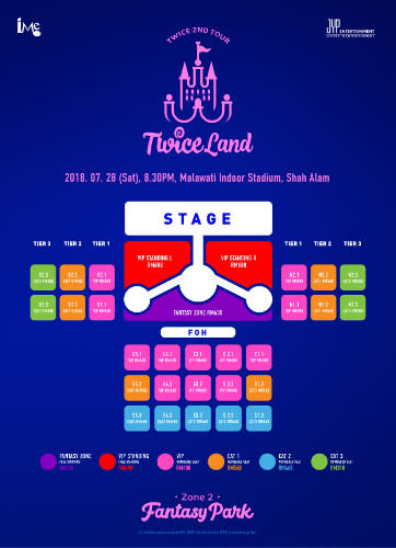 TWICE is coming to Malaysia for their second Twiceland Tour