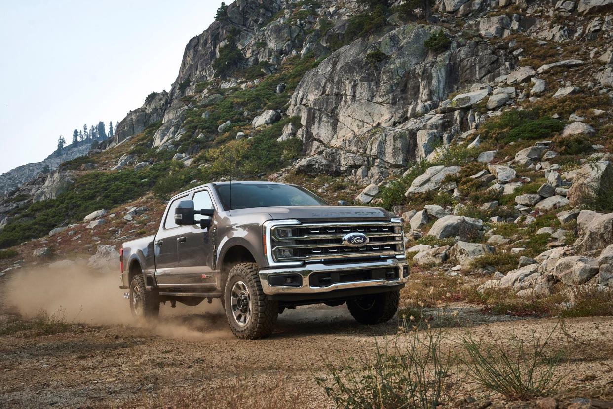 A 2023 Ford Super Duty F-250 Tremor Off-Road Package.