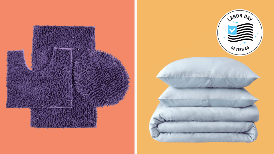 These Wayfair early Labor Deals add more style and comfort to your bedroom and bathroom.