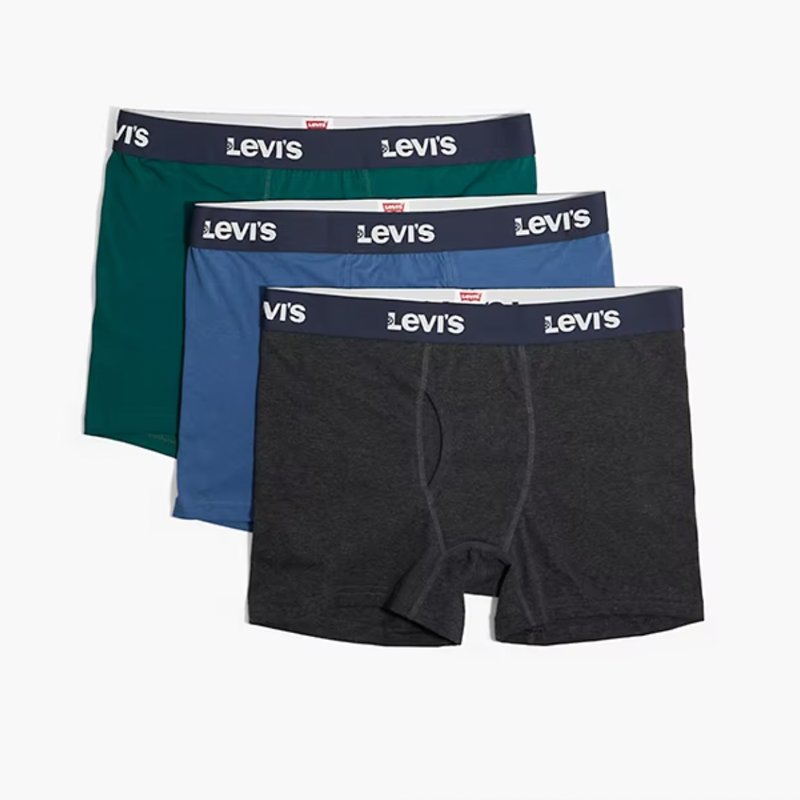 <p><a href="https://go.redirectingat.com?id=74968X1596630&url=https%3A%2F%2Fwww.levi.com%2FUS%2Fen_US%2Funderwear-socks%2Fmen%2Fsolid-boxer-briefs-3-pack%2Fp%2F374530845&sref=https%3A%2F%2F" rel="nofollow noopener" target="_blank" data-ylk="slk:Shop Now;elm:context_link;itc:0;sec:content-canvas" class="link ">Shop Now</a></p><p>Solid Boxer Briefs (3 Pack)</p><p>$17.25</p><p>levi.com</p>