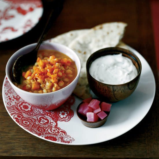 Pumpkin and Yellow Split Pea Soup