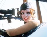 <p>Liza Minnelli helms the cockpit for a publicity shoot in 1975.</p>