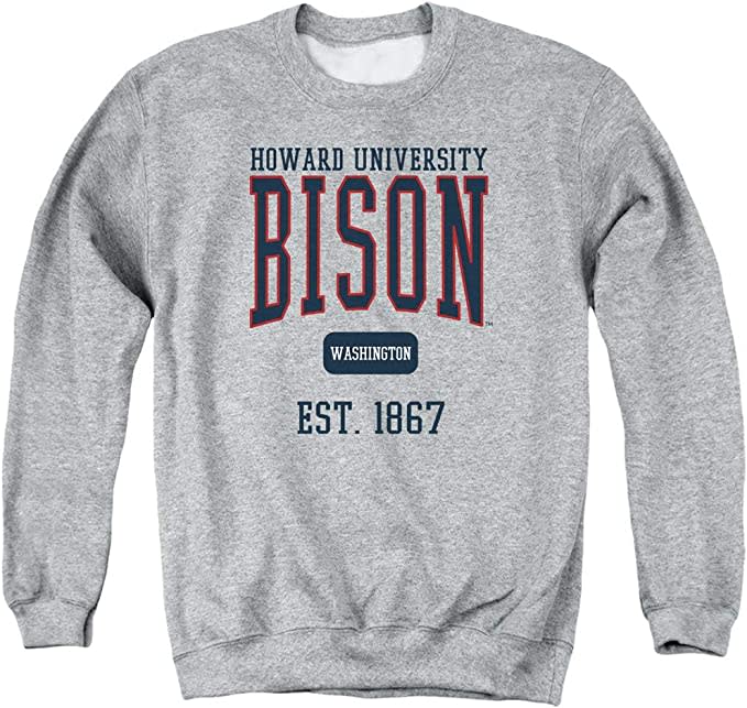 Howard University Official Est. Date Unisex Adult Crewneck Sweatshirt