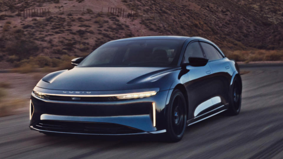 Best All-Electric Sedan: Lucid Air