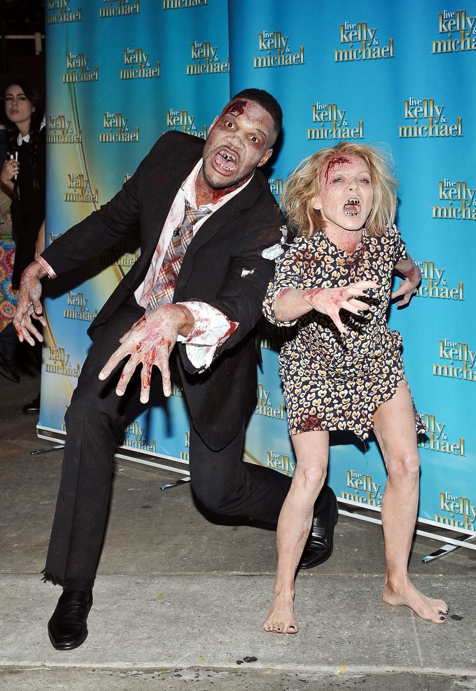 Michael Strahan and Kelly Ripa: Zombies