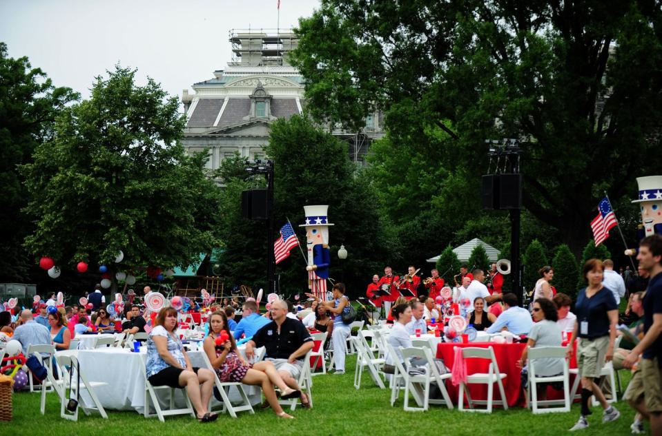 6) The White House didn't have a 4th of July party until 1801.