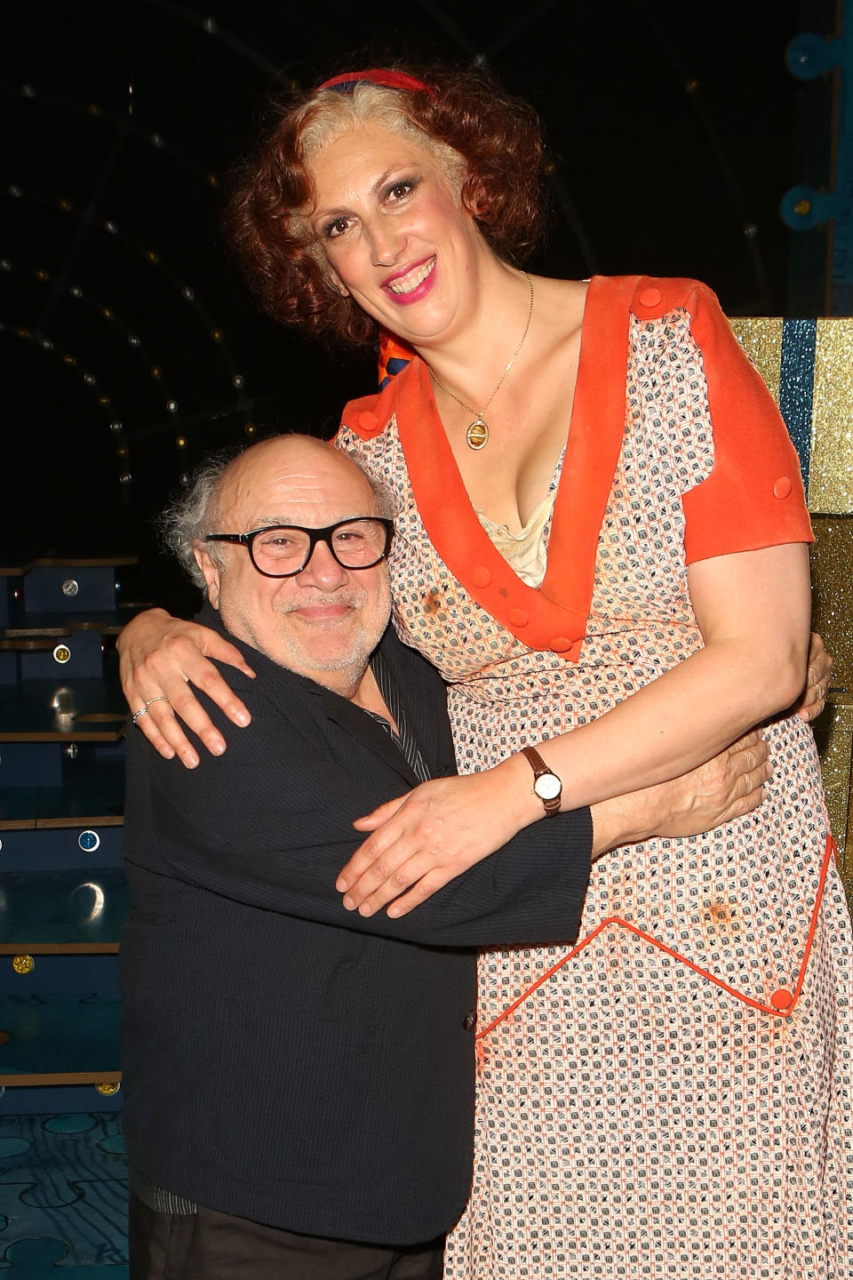 Danny DeVito Visits The West End Production Of "Annie"