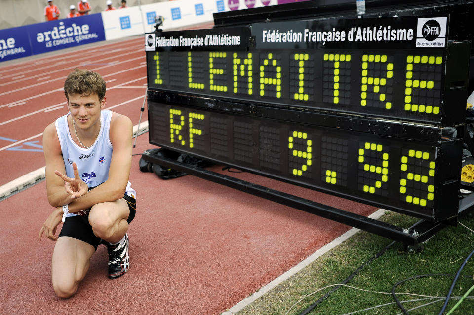 Première athlète blanc à courir le 100 mètres sous les 10 secondes, Lemaitre marque l'histoire lors des championnats de France 2010. Une année lors de laquelle il fait une razzia aux championnats d'Europe : victoires sur 100, 200 et 4 x 100 mètres. C'est qui le patron ?