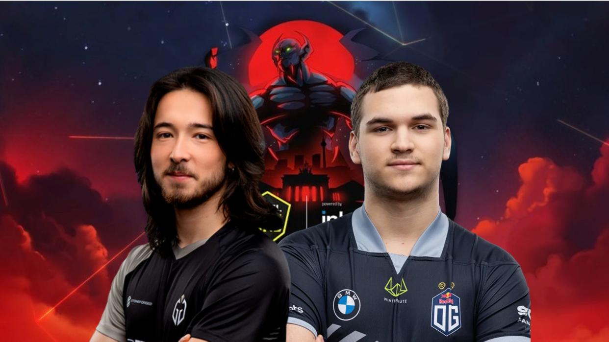 Western European Dota 2 powerhouses Gaimin Gladiators and OG are leading the competition after day two of the ESL One Berlin Major 2023 Group Stage. (Photos: Gaimin Gladiators, OG, ESL)