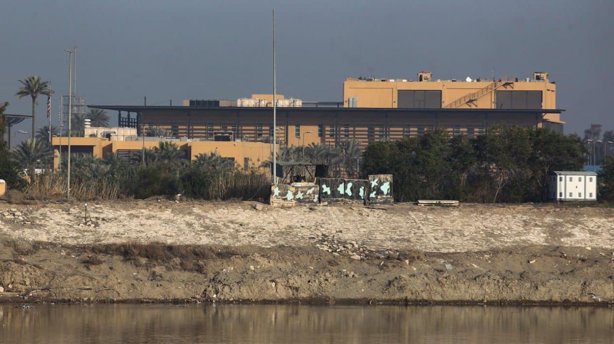 L'ambassade américaine à Bagdad, en Irak - AHMAD AL-RUBAYE / AFP