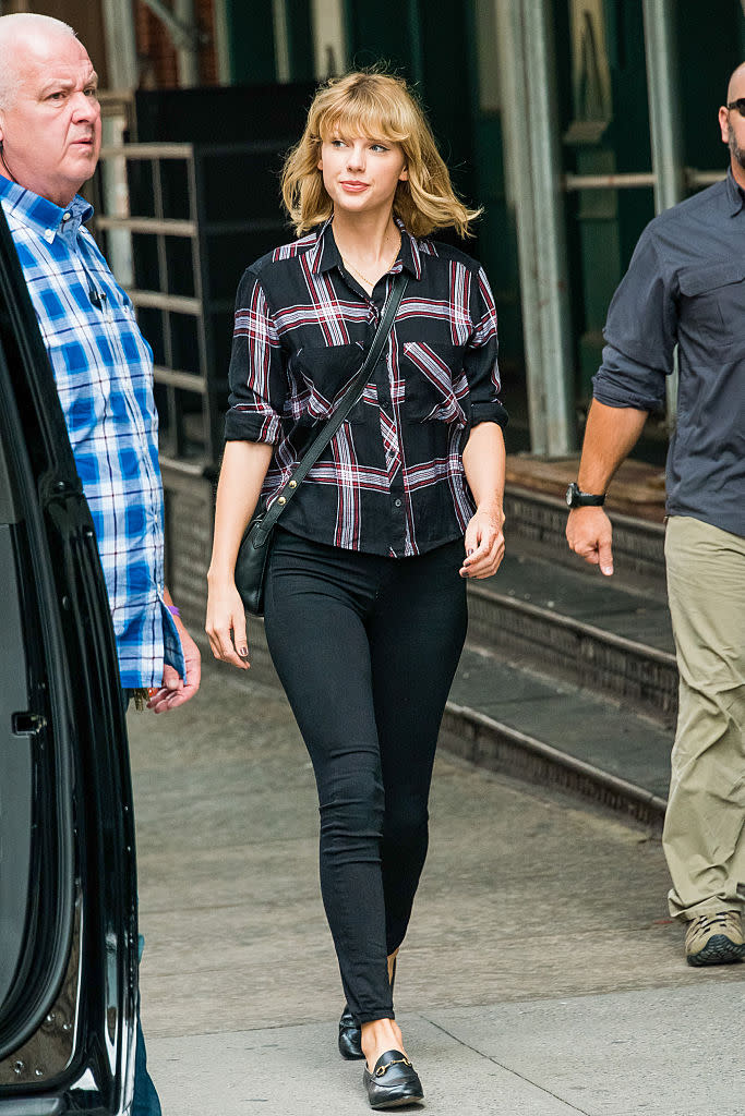 Taylor Swift sighting in New York City. Non-exclusive.