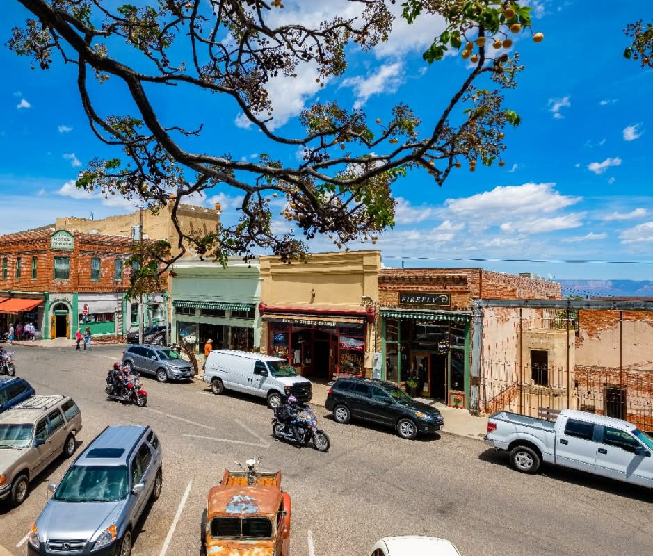 Once a notorious copper mining town, Jerome is a magnet for daytrippers and Main Street browsers. <p>Raul Rodriguez/Getty</p>