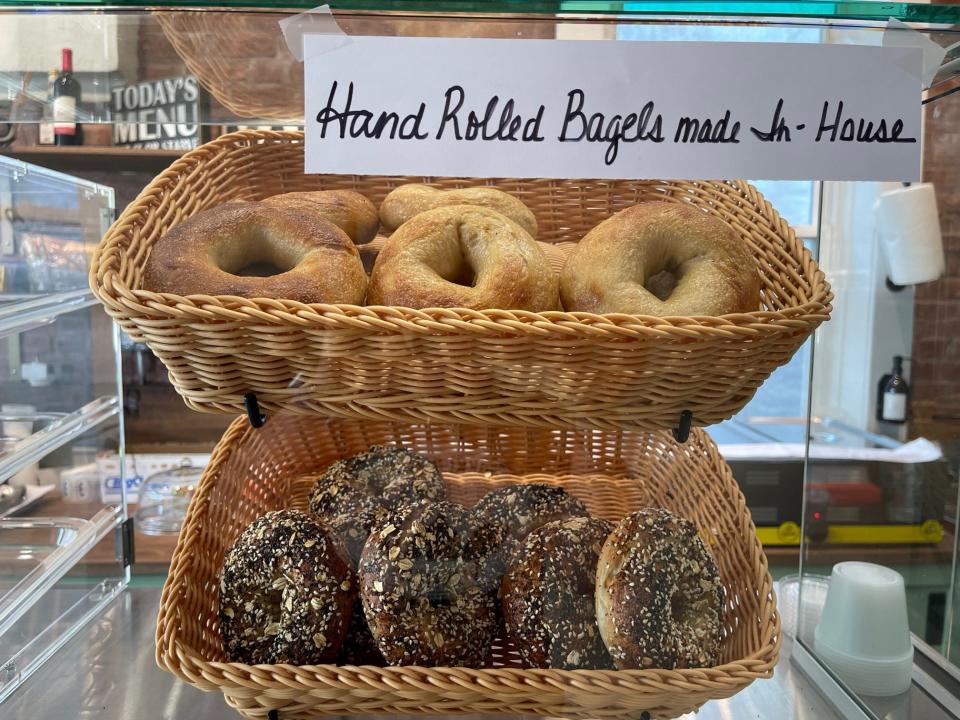 Mikki and Al's hand-rolled bagels