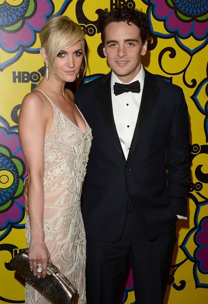 After a year and a half of long distance dating, Ashlee Simpson, 28, and “Boardwalk Empire” star Vincent Piazza went their separate ways shortly after Thanksgiving. The single mom, who was formerly married to Fall Out Boy Pete Wentz, had been splitting her time between her Los Angeles home and New York City, where her former sweet films his hit HBO show. "There was no bad blood and no third party involved. It was honestly just a long distance relationship and it became too hard to make it work," Simpson’s pals told Us Weekly. However, the “Pieces of Me” singer isn’t letting her single status get her down. Instead she’s been working on a new album and getting into the holiday spirit. “Tis the season..got my lights up today. Fa la la la la la la la la,” she recently tweeted.