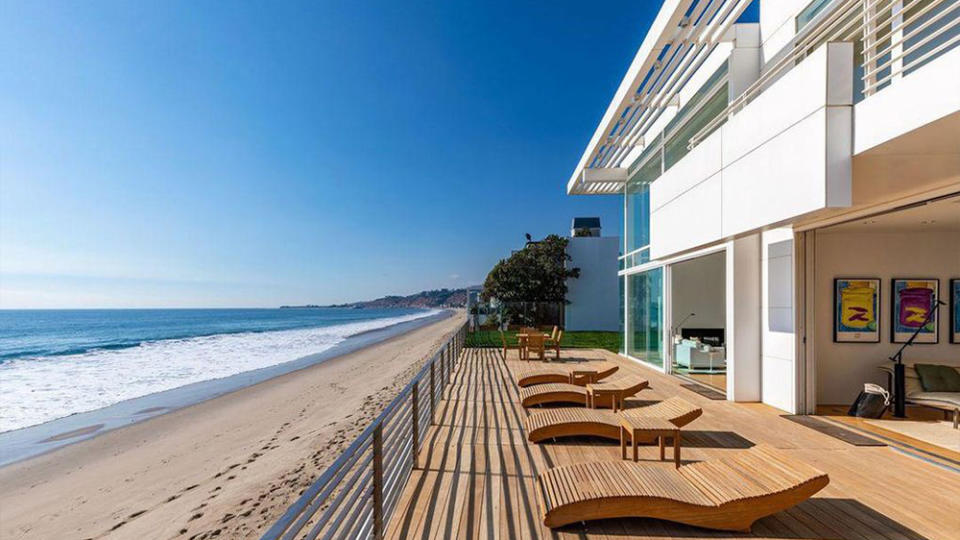 Billionaire Eli Broad's Malibu Beach House