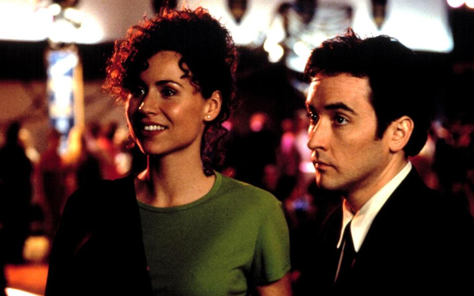 Minnie Driver and John Cusack in Grosse Point Blank (1997) - Alamy