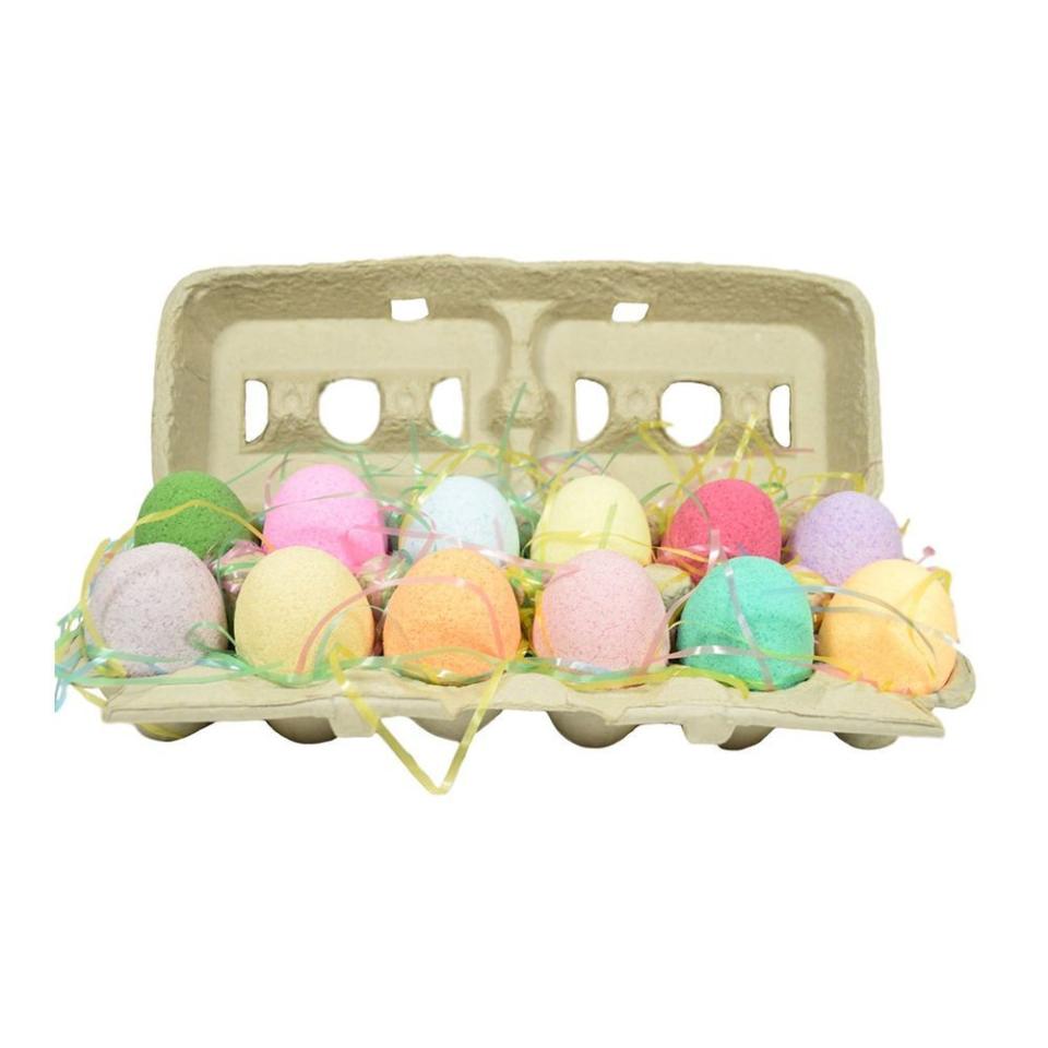 6) Easter Egg Bath Bombs