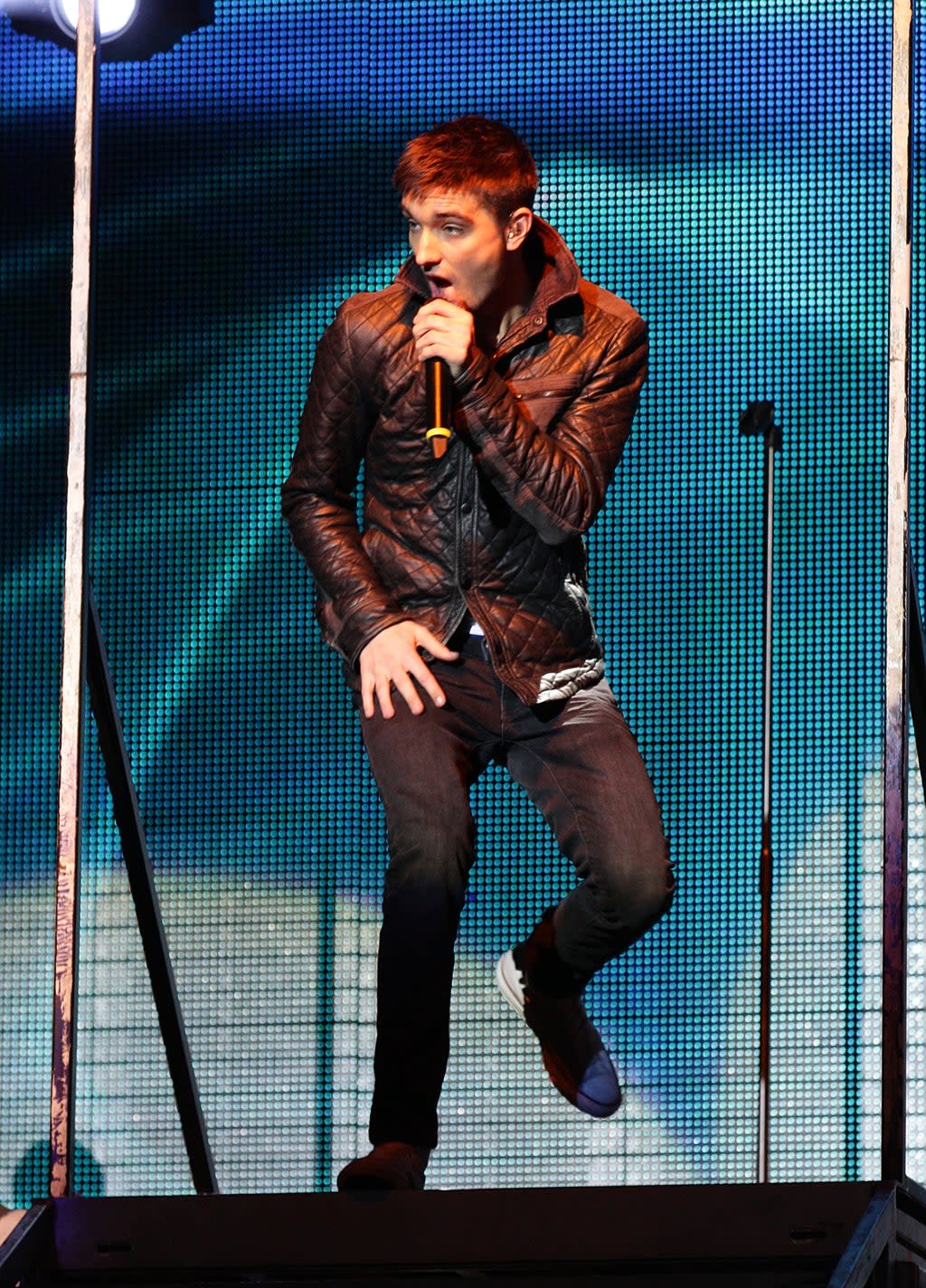 Tom Parker from The Wanted (Yui Mok/PA) (PA Wire)