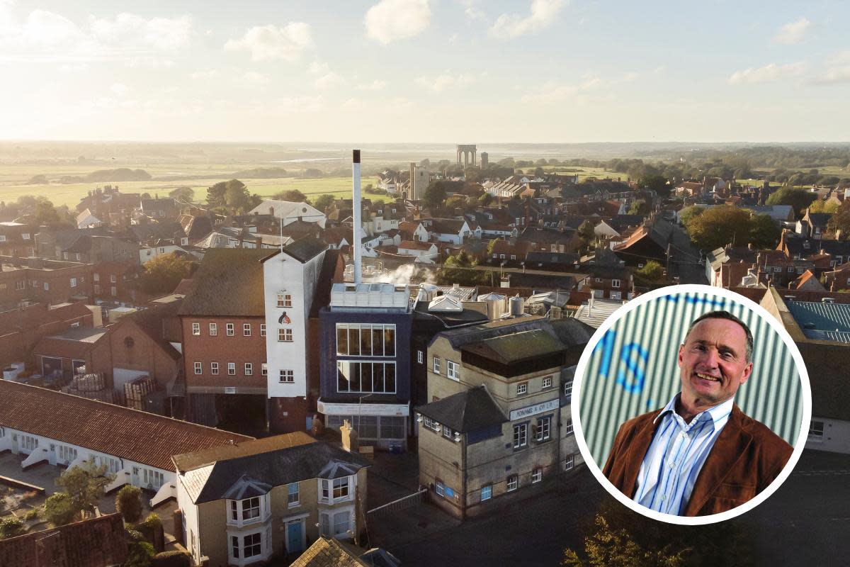 Adnams - inset chairman Jonathan Adnams - faced a shareholder revolt at its AGM <i>(Image: Adnams)</i>