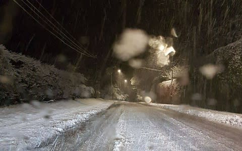 : Snow in Moffat  - Credit: Dumfries and Galloway Virtual Operations Support Team/Facebook