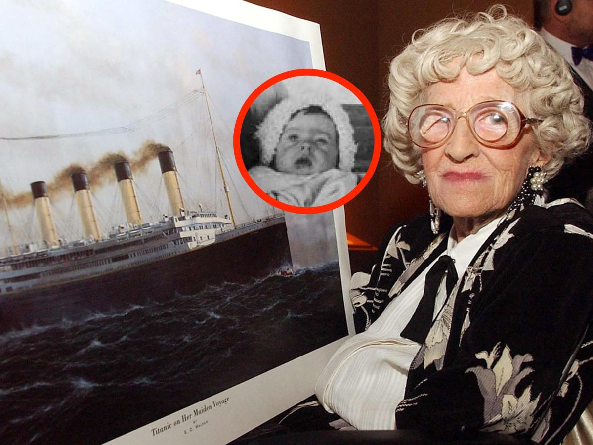 R.M.S. TITANIC Photo: Millvina Dean's 100-Year-Old Titanic Suitcase